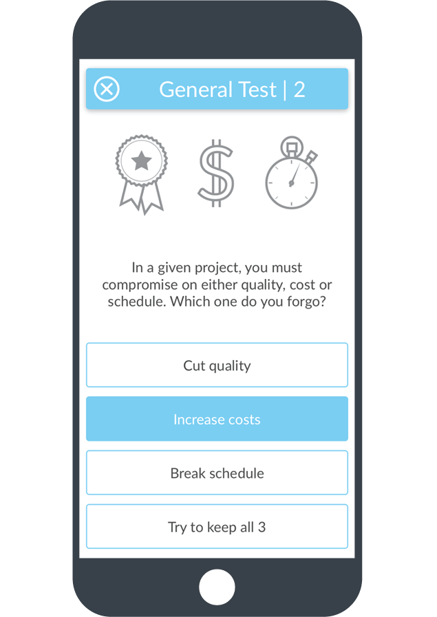 Mobile App Screenshot of Mindmap of MVP mobile app for recruitment and interview